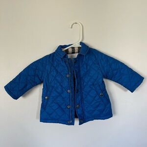NWOT Burberry Boys Quilted Jacket 9 Months